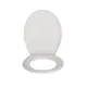 Сиденье для унитаза Iddis PP Seat Cover ID 01 061.1 bel, 43.5x36.5 см полипропилен, белый