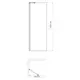 Душевая панель WasserKRAFT Aller 10H07-RP90 200x90 см