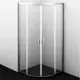Душевой уголок WasserKRAFT Lippe 45S01, 1/4 Круга 90x90 см