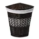 Плетеная корзина для белья WasserKRAFT с крышкой Salm WB-270-L