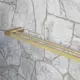 Держатель полотенец WasserKRAFT двойной Aisch K-5940 (золото матовое)