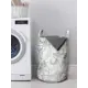 Корзина для хранения вещей "Цветочный узор карандашом" 35x50 см
