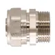 Муфта комбинированная СТМ 1/2"x20 мм НР латунь