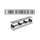 Решетка barcode для душевого трапа Valsir L300x55 мм нержавеющая сталь