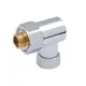 Комплект подключения Smartgroup для водяного полотенцесушителя SMT747SCH040504CNTP 3/4"ВРх1/2"НР с отражателями и эксцентриками