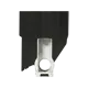 Радиатор Fondital Aluminium 500 12 секций боковое подключение алюминий цвет черный black coffee текстурированный матовый