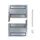 Бортики для сборных грядок Delta-Park GU50 500x25x190мм