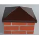 Колпак на столб DMD 400x400мм ral 8017