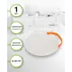 Крышка кухонная Eurokitchen Mc-09260 26 см полипропилен цвет прозрачный
