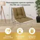 Раскладушка МатрасОптТорг Селла-2 без подлокотников с матрасом 70x196 см