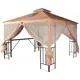Беседка Удачная Мебель Анталия кофе T006 309x289 см