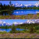 Фотосетка Art ФС110-2-Л Озеро с люверсами к-кт из 2 полотен по 314x155см