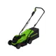 Газонокосилка аккумуляторная Greenworks 2516107 24 В 33 см АКБ и ЗУ не в комплекте и рабочие перчатки