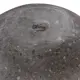 Кашпо Round Nobilis marco d 25 см 17 см 4.8 л полистоун серый/серебристый без автополива