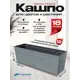 Кашпо Furu case Prosperplast d 58.5 см 19.5 см 18 л полипропилен серый/серебристый без автополива