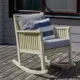Кресло-качалка Royal family natali.chair 70 см x 75 см x 90 см дерево белый