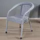 Кресло садовое Aiko Deco 60 см x 70 см x 79 см искусственный ротанг серый