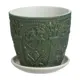 Горшок цветочный Былина зеленый бутон №2. 1.31л