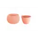 Кашпо Splofy Bowl Prosperplast 18 см 1.4 л пластик оранжевый
