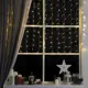 Электрогирлянда комнатная Luazon lighting 3584223 занавес 1.5x1.5 м 180 ламп теплый белый 8 режимов работы