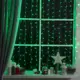 Электрогирлянда комнатная Luazon lighting 1080465 занавес 2x2 м 360 ламп зеленый 8 режимов работы
