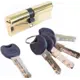 Цилиндровый механизм LOCKLY Z100P-60-G (30/30) кл./кл.