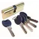Цилиндровый механизм LOCKLY Z100A-70-G (35/35) кл./кл.