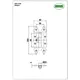Петля AMIG 9100-200x90x4 сталь черный