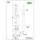 Дверные аксессуары AMIG 401-200 CM цвет хром