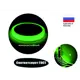 Лента самоклящаяся Фэс-24 25x25 мм, 5 м, цвет зеленый флуорисцентный