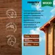 Состав защитно-красящий для древесины FARBITEX Profi Wood 4300005221 белый 10 л
