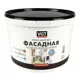 Фасадная краска моющаяся VGT цвет супербелый база A 8 л