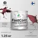 Эмаль по металлу и ржавчине Malare FastCorr КМТЛЛ_24 износостойкая быстросохнущая цвет RAL 3005 вишнево-бордовый матовая 1.25 кг