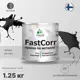 Эмаль по металлу и ржавчине Malare FastCorr КМТЛЛ_141 износостойкая быстросохнущая цвет RAL 9005 черный матовая 1.25 кг