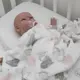 Плед Baby nice Y21184/26 Зайчики и сердечки, 100x118 см, велюр