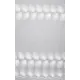 Тюль Пегас YML1211 на шторной ленте 260x500 см, цвет белый