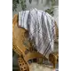Плед Вултекс-с 21211237, 200x140 см, хлопок, цвет серый