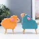 Фигурка сувенирная Simaland Барашки набор 2 шт. 10.8x3.6x11.3 см 11.5x3.7x10.2 см