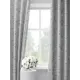 Комплект детских серых штор с голубыми машинками Decoracion #33100502, 145x275 x2 шт