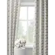 Комплект белых детских штор с лисятами, ежами и цветочками Decoracion #33103202, 145x275 x2 шт
