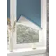 Штора рулонная Блэкаут сильвер Domlegrand 160x175 см цвет синий