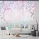 Фотообои флизелиновые Dekor vinil 300x270 см Сказочный лес в нежных оттенках