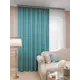 Портьера Канвас Domlegrand 150x280 см цвет бирюзовый