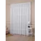 Штора Amore mio RR H 4018 28518 на шторной ленте 270x300 см цвет белый