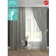 Портьера Inva "Ребекка" 260x200 цвет серый