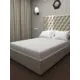Наматрасник Inva стеганый "Перо жар-птицы" 90x190x35 борт