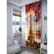 Фотоштора Homepick Габардин 265x145 см ParisOrange/12677/