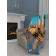 Плед Gustav House из флиса Нью-Йорк 140x200 см