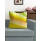 Наволочка декоративная Gustav House из флиса 45x45 "Полосы разноцветные"/2436