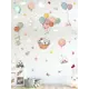 Интерьерная наклейка Verol Н0001 72x132 см Зайцы на шариках